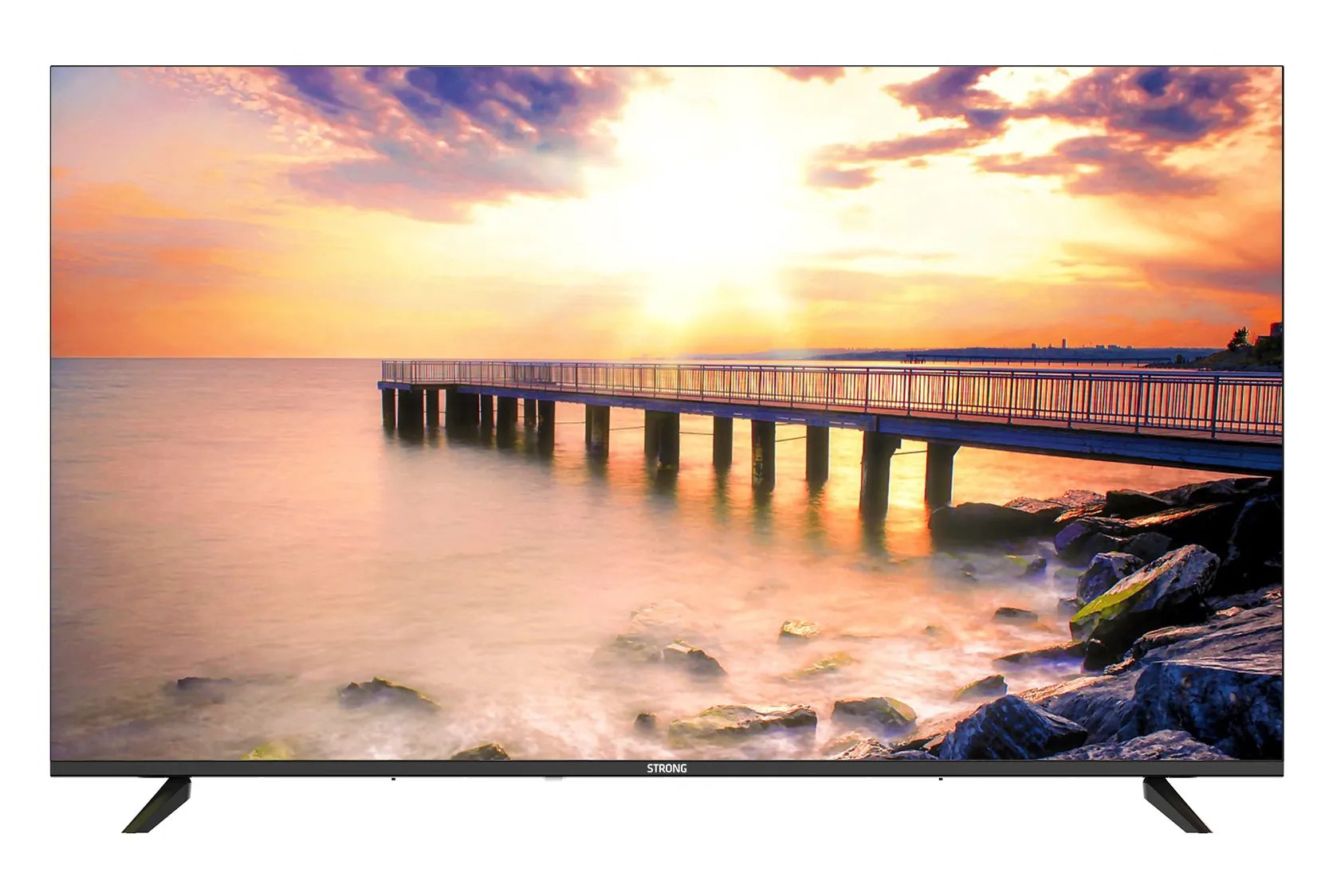 STRONG ML55EW8000F 55'' 140cm Ekran FRAMELESS 4K Ultra HD Whale TV LED